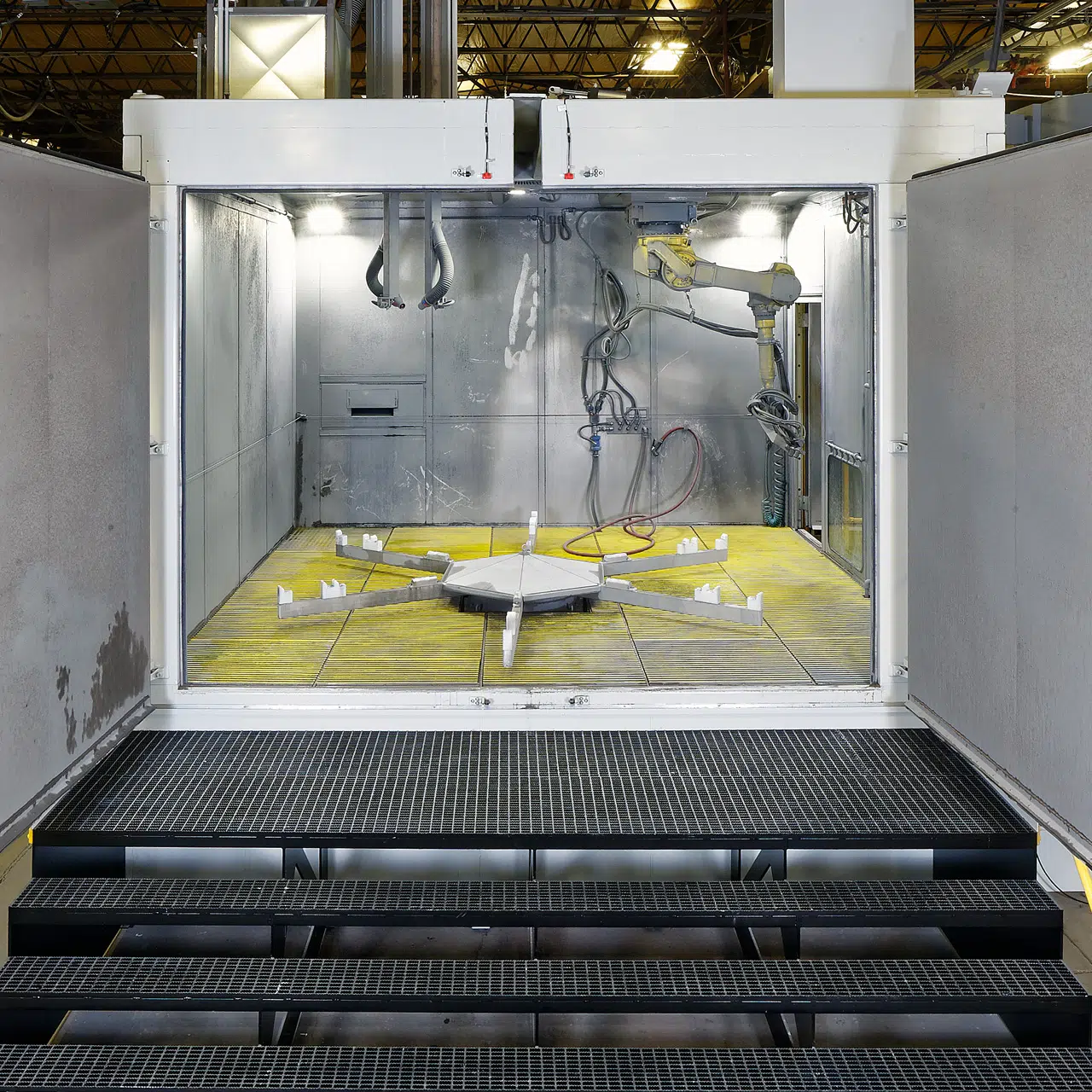 Robotic Grit Blast Machine for Carbon Composite Structures