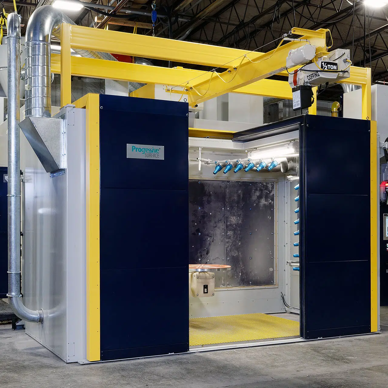 Grit Blasting Machines for Aerospace - Progressive Surface