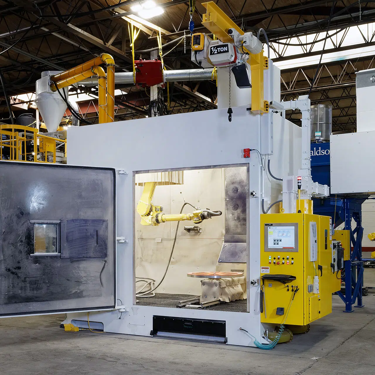 Grit Blasting Machines for Aerospace - Progressive Surface